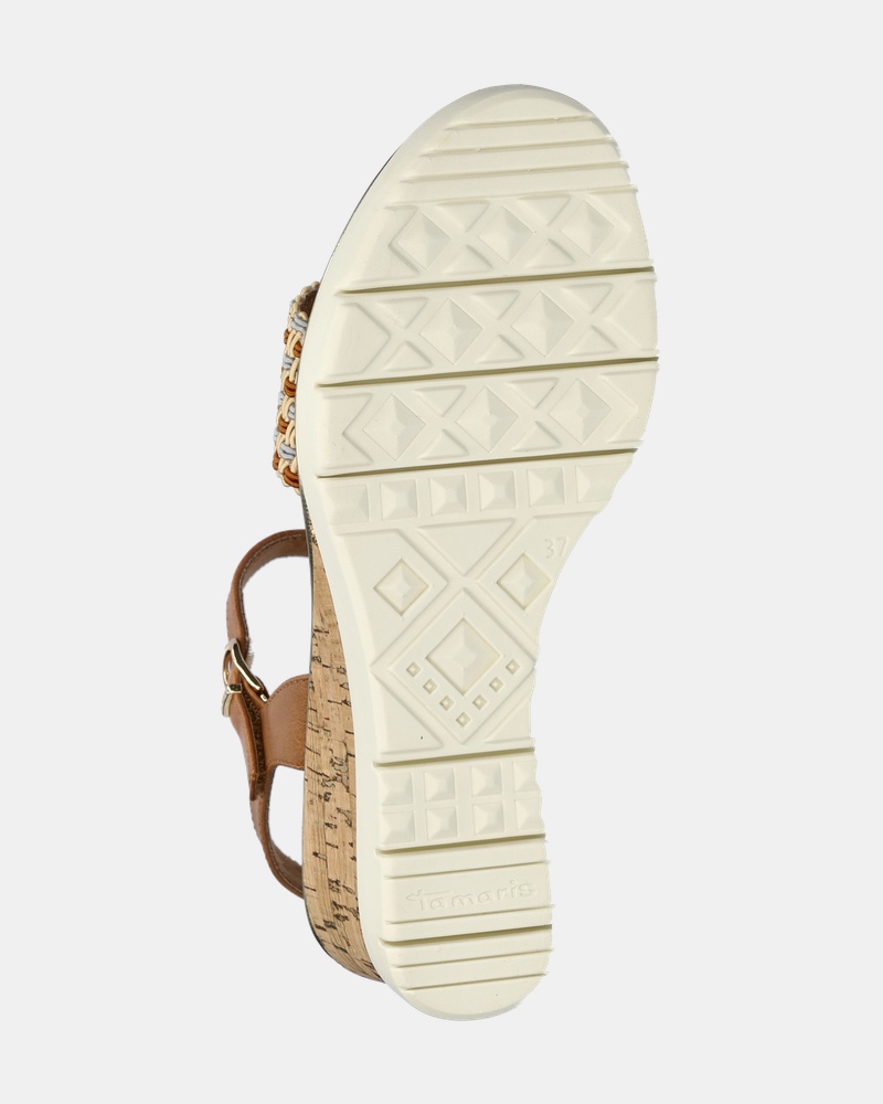 Tamaris Sandalen  - cognac
