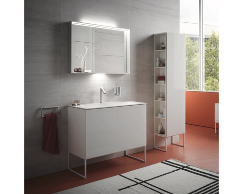 LED badkamerspiegel KEUCO X-Line 80x70 cm wit IP 24