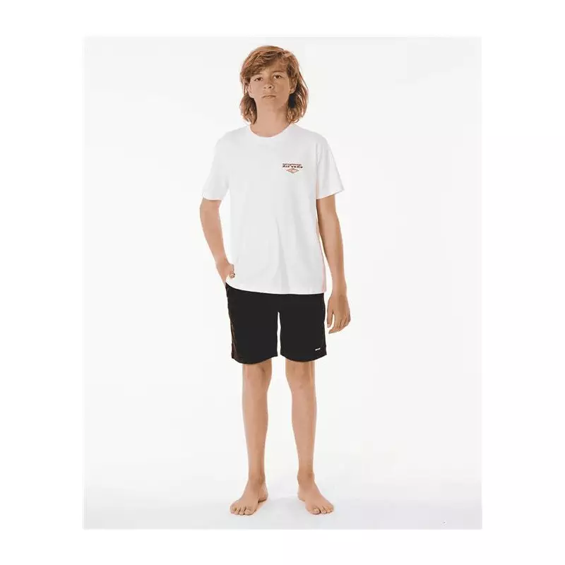 Teeshirt junior RIPCURL Shred Till Dead S/S Tee -Boy White