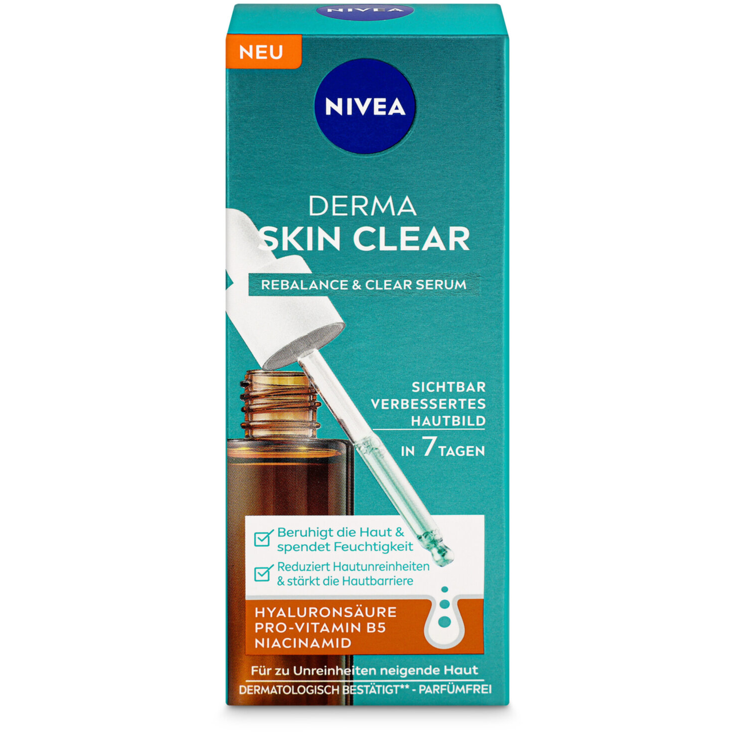 Nivea Derma Skin Clear Rebalance & Clear Serum
