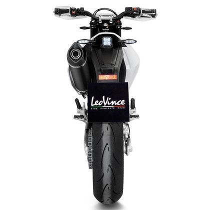 Ligne Complète Leo Vince Nero inox - Noir