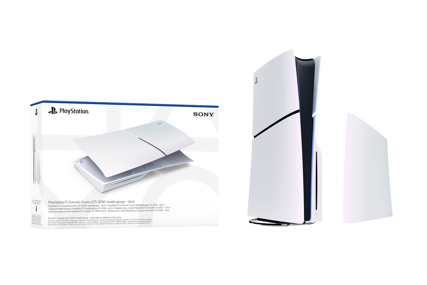 PlayStation 5 Cover (Slim) - Chroma Pearl
