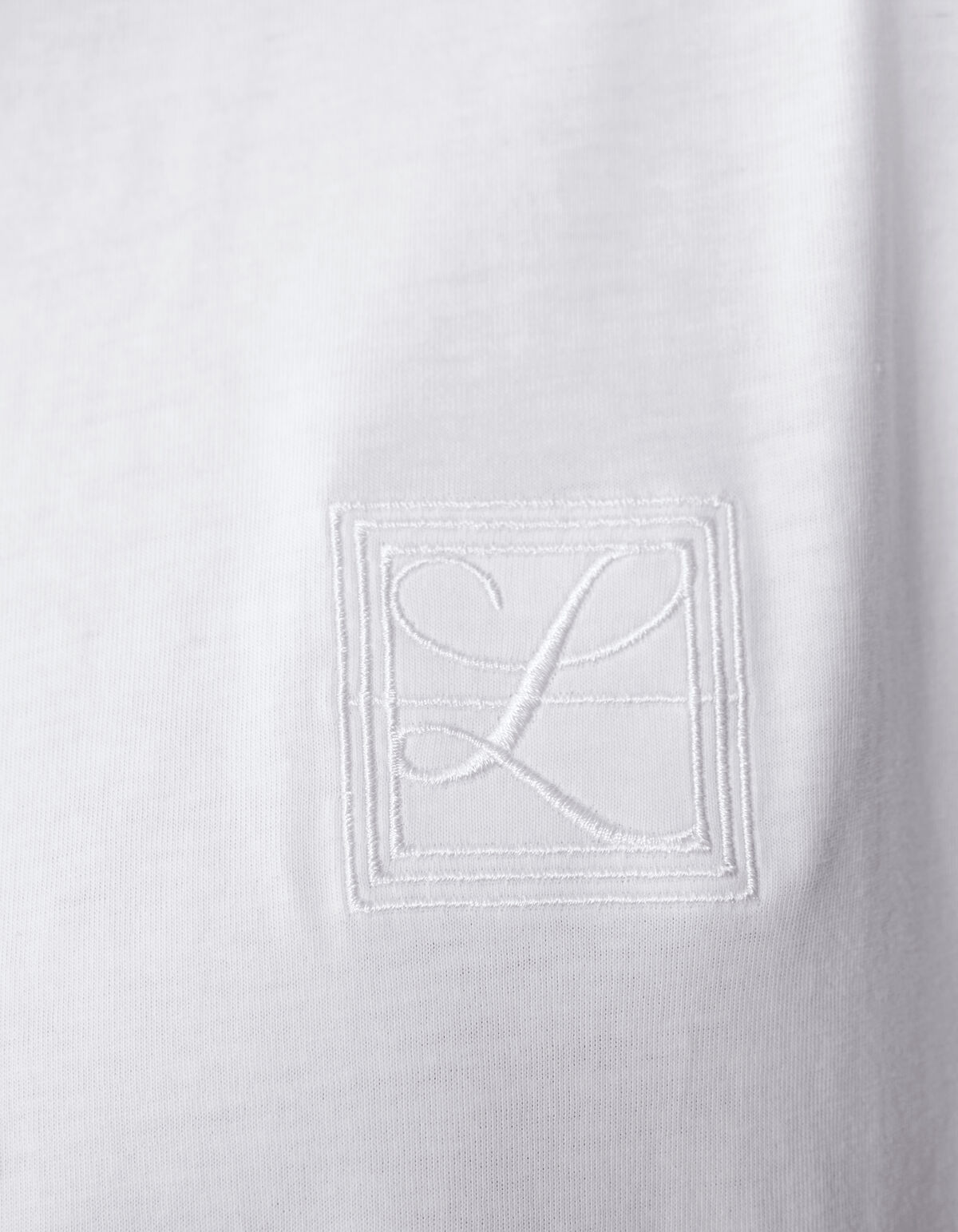 Oversized Basic T-shirt Wit By Lonneke