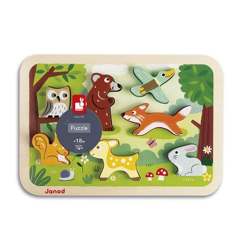 Chunky Puzzle Forêt - JANOD