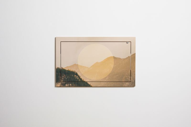FlÃ¤pps Wandbureau|secretaresse 80x50-1 - Alps door Joe Mania