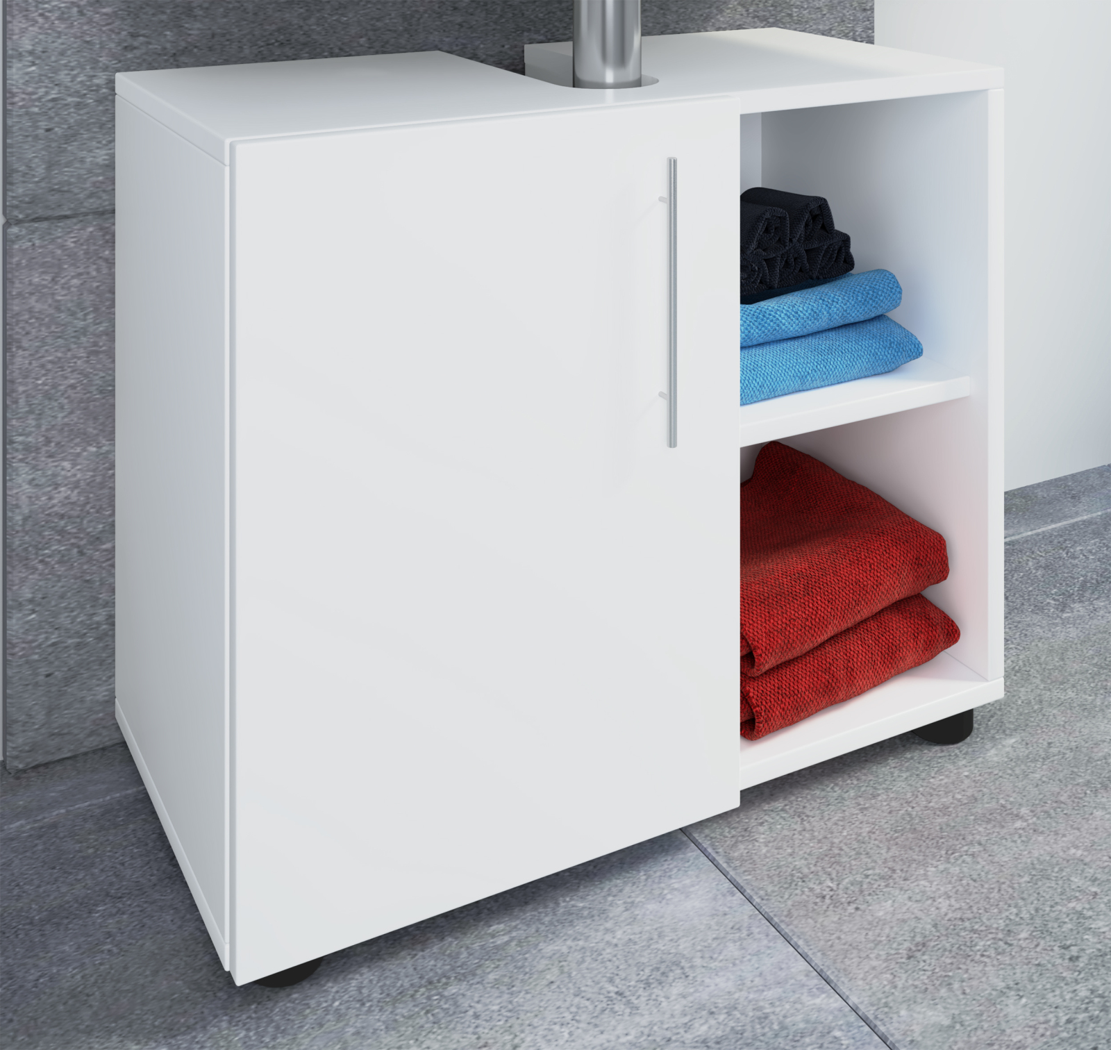 Unterschrank FLANDU III - weiß - 60 cm