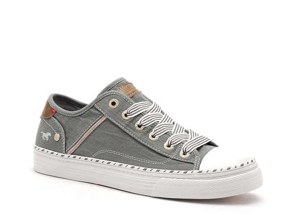 Mustang basses femme 1376303 kaki