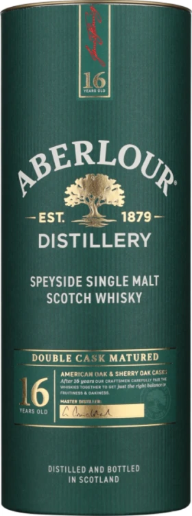 ABERLOUR 16 YEARS DOUBLE CASK SINGLE MALT 70CL