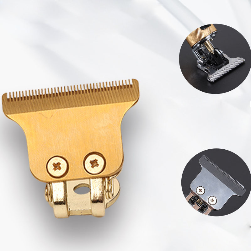 Ersatz Rasier Klinge Scherkopf Schneide Aufsatz für Elektrische Haarschneide Maschine - Gold