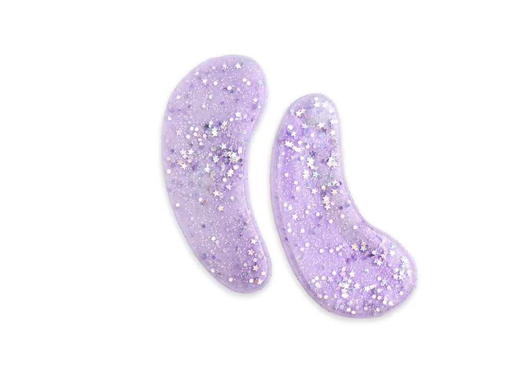 MÁSCARA OLHOS IDC INSTITUTE GLITTER HYDROGEL PURPLE