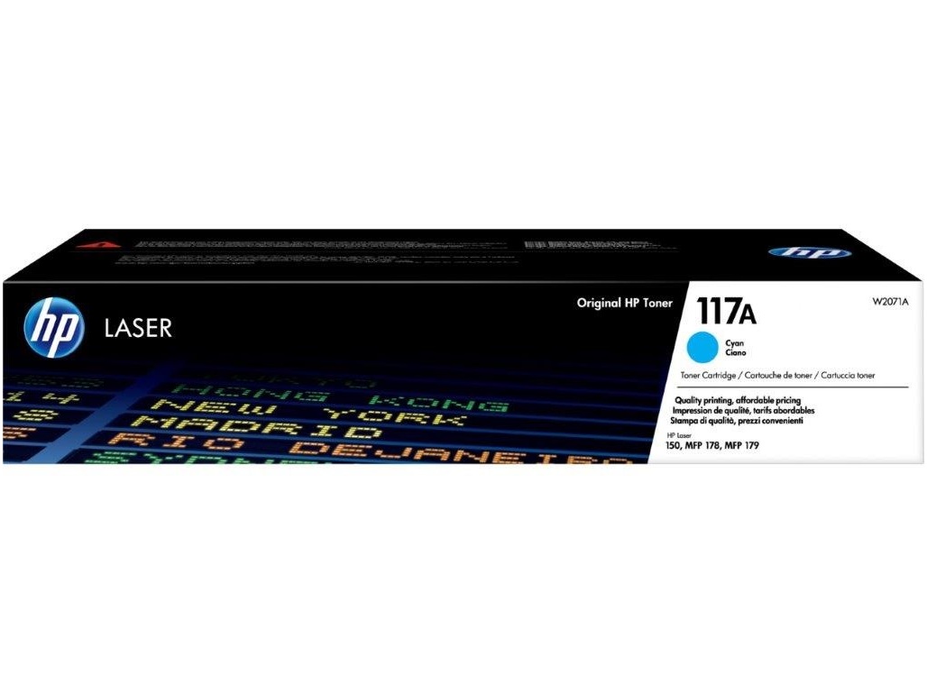 TONER ORIGINAL HP 117A CIANO LASER