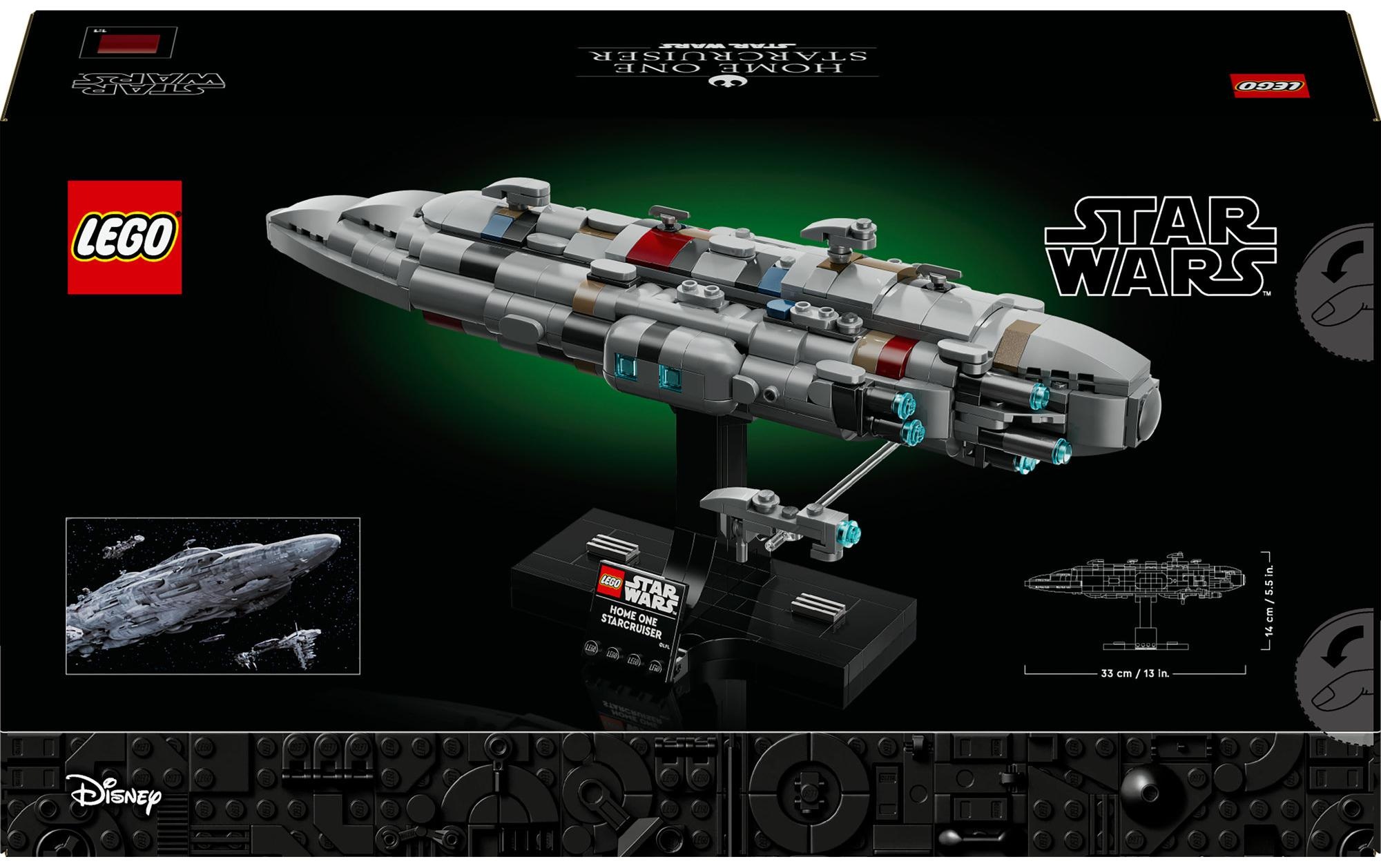 LEGO® Spielbausteine »Star Wars Home One Starcruiser 75405«
