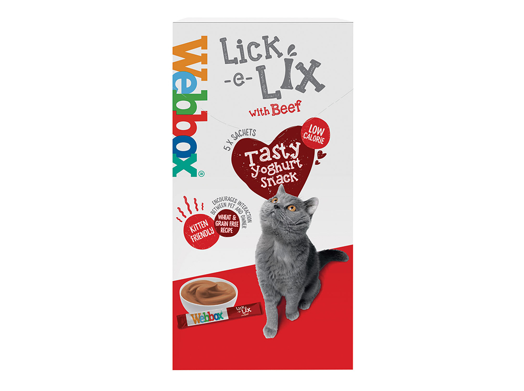 SNACKS GATO LICK LIX WEBBOX IOGURTE VACA 5X15G
