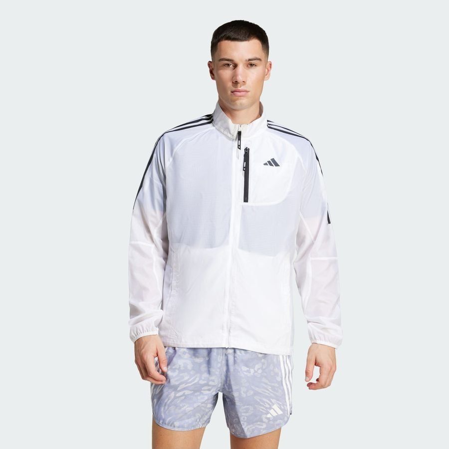 Adidas Veste repliable Own the Run 3 bandes