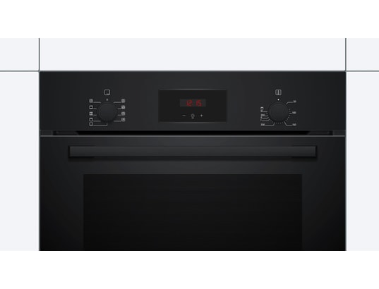 BOSCH - Four encastrable EcoClean HBF134EB2, Série 2, 66 litres, 7 modes de cuisson