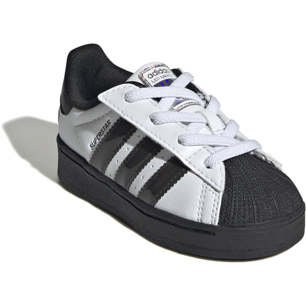 Køb adidas Originals Ftwr White/Core Black/Ftwr White Superstar Led Lights Cf El I Sneakers