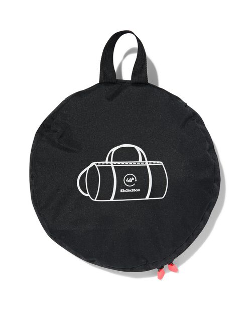 sac fourre-tout pliant rPET 28L 53x26x28 noir
