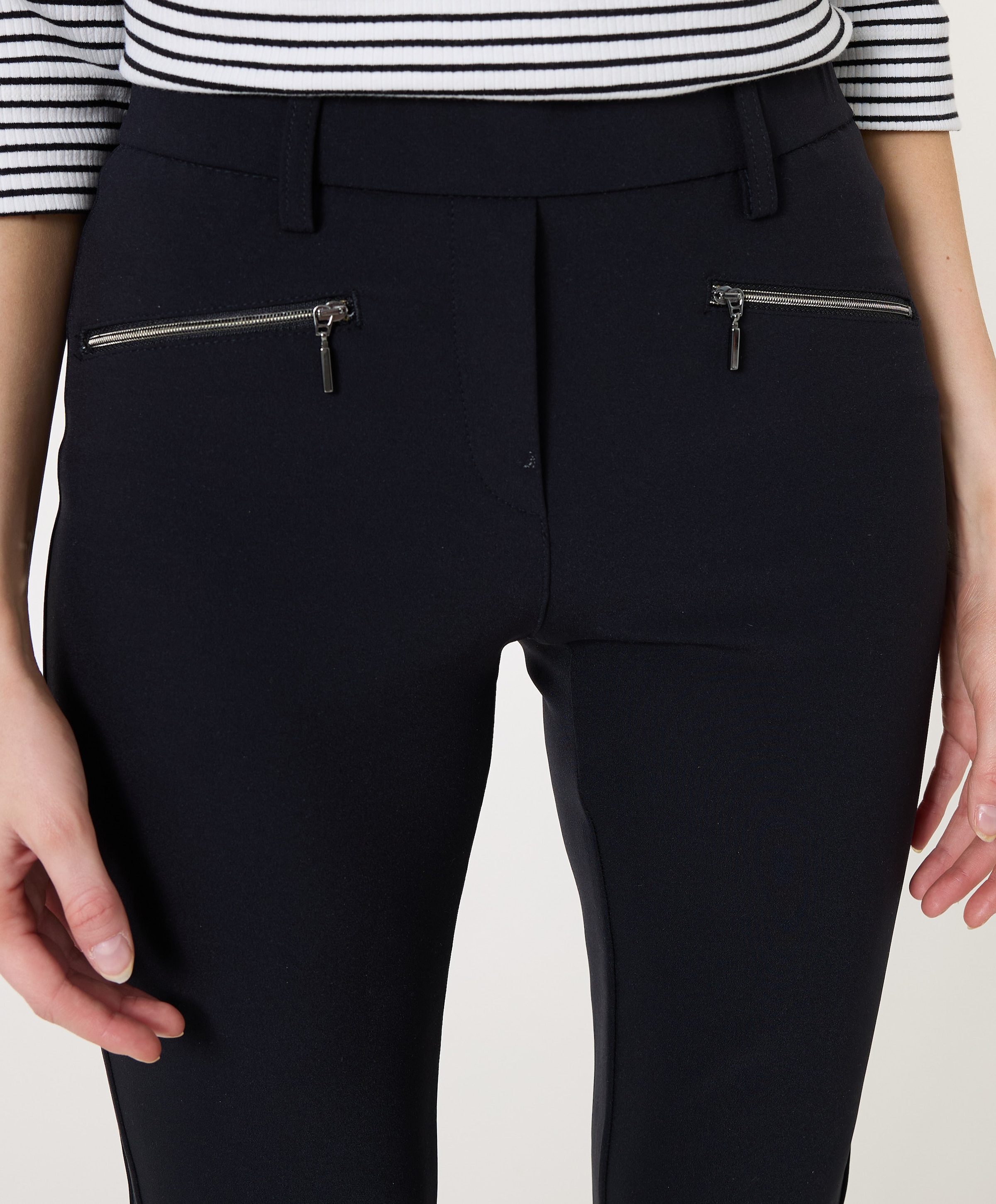 Gardeur Pull On Slim dames broek zwart