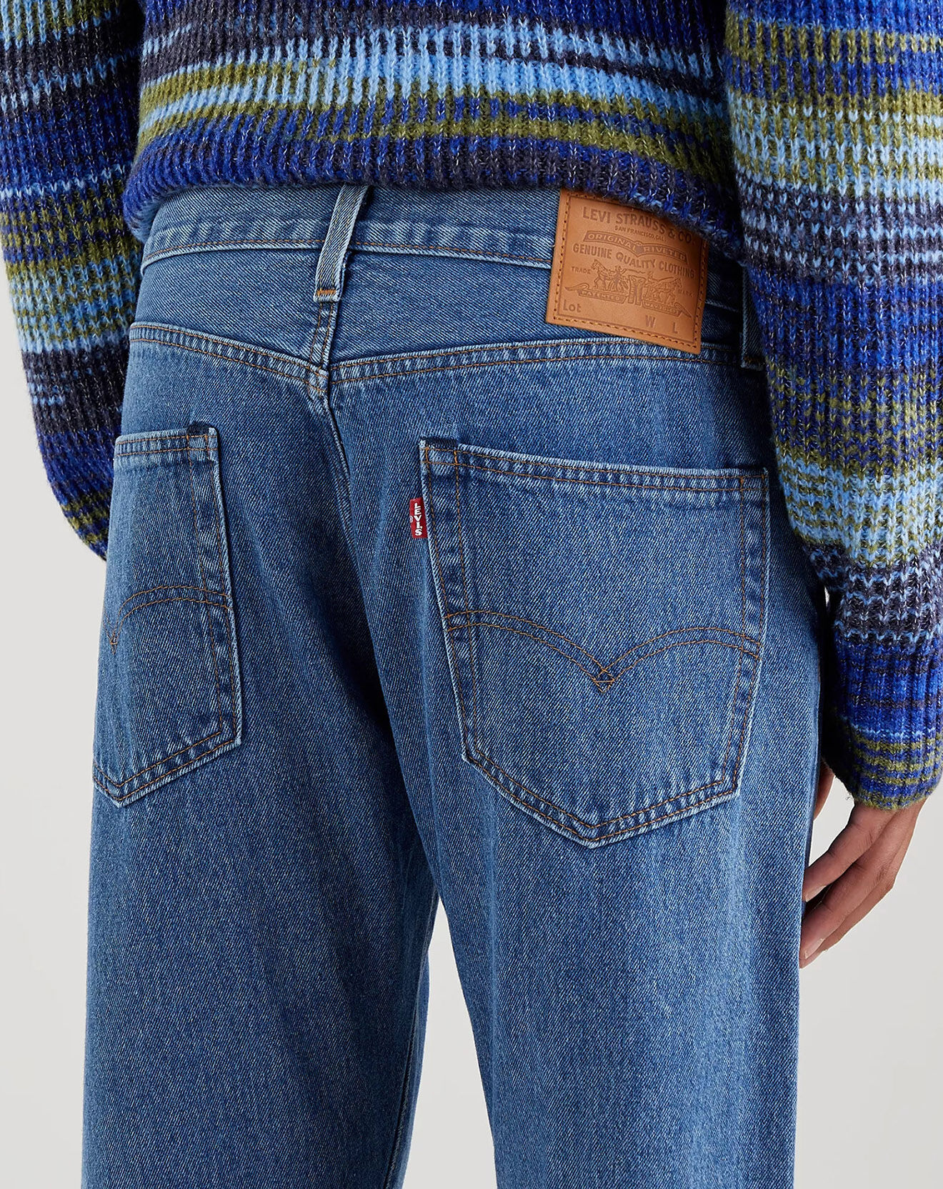 Levi's® Jean straight crop 551z bleu