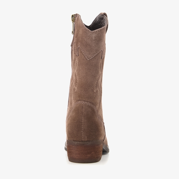 TwoDay suede meisjes western laarzen
