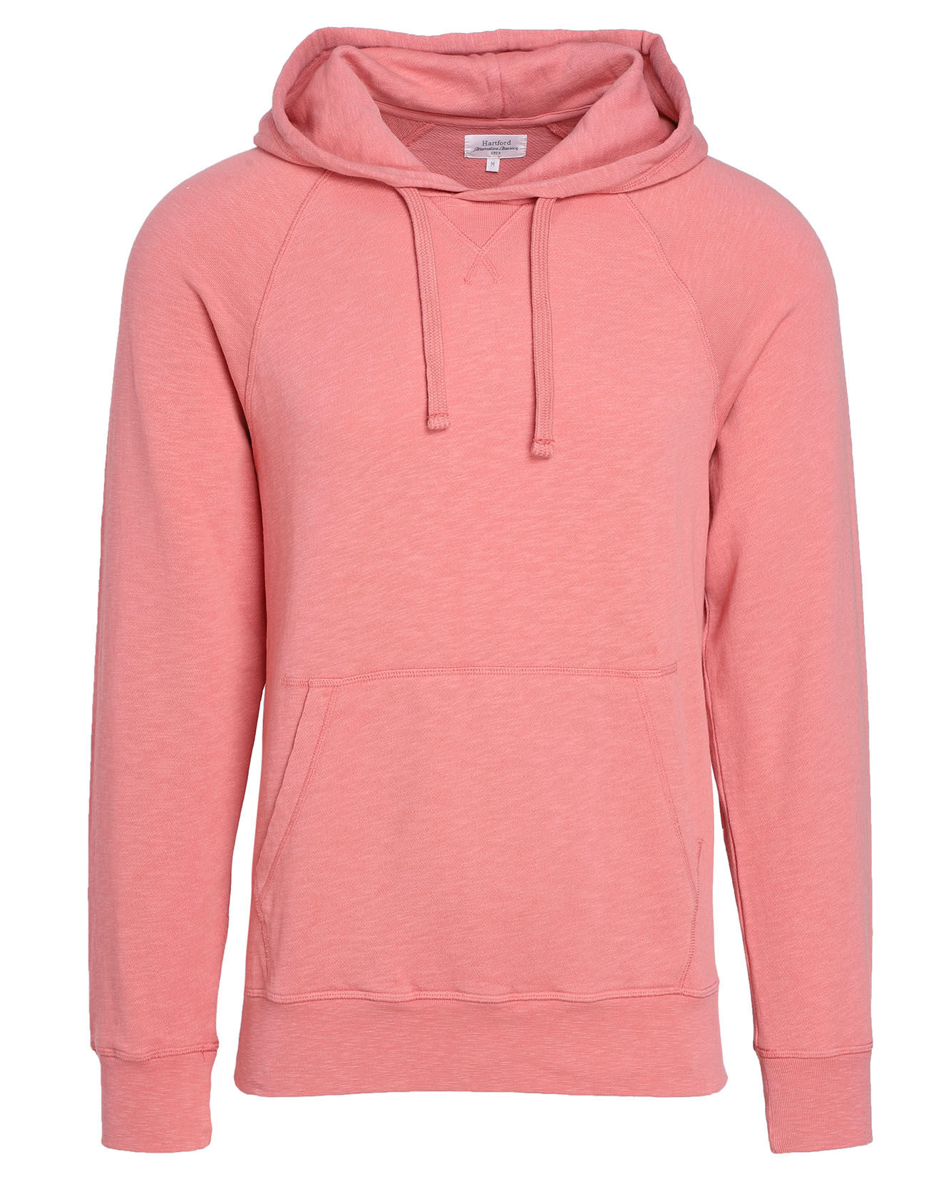Hartford Sweat Light Hoody crevette