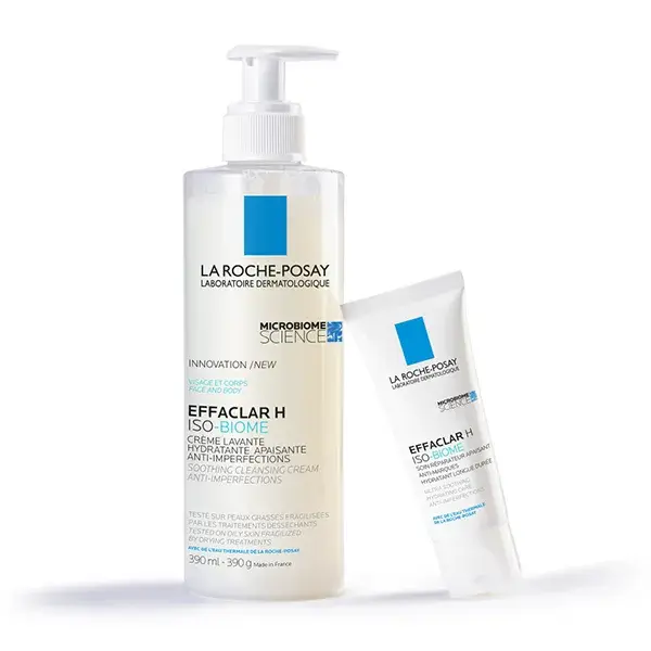 La Roche-Posay Effaclar H Iso-Biome Cuidado Suavizante e Reparador 40ml