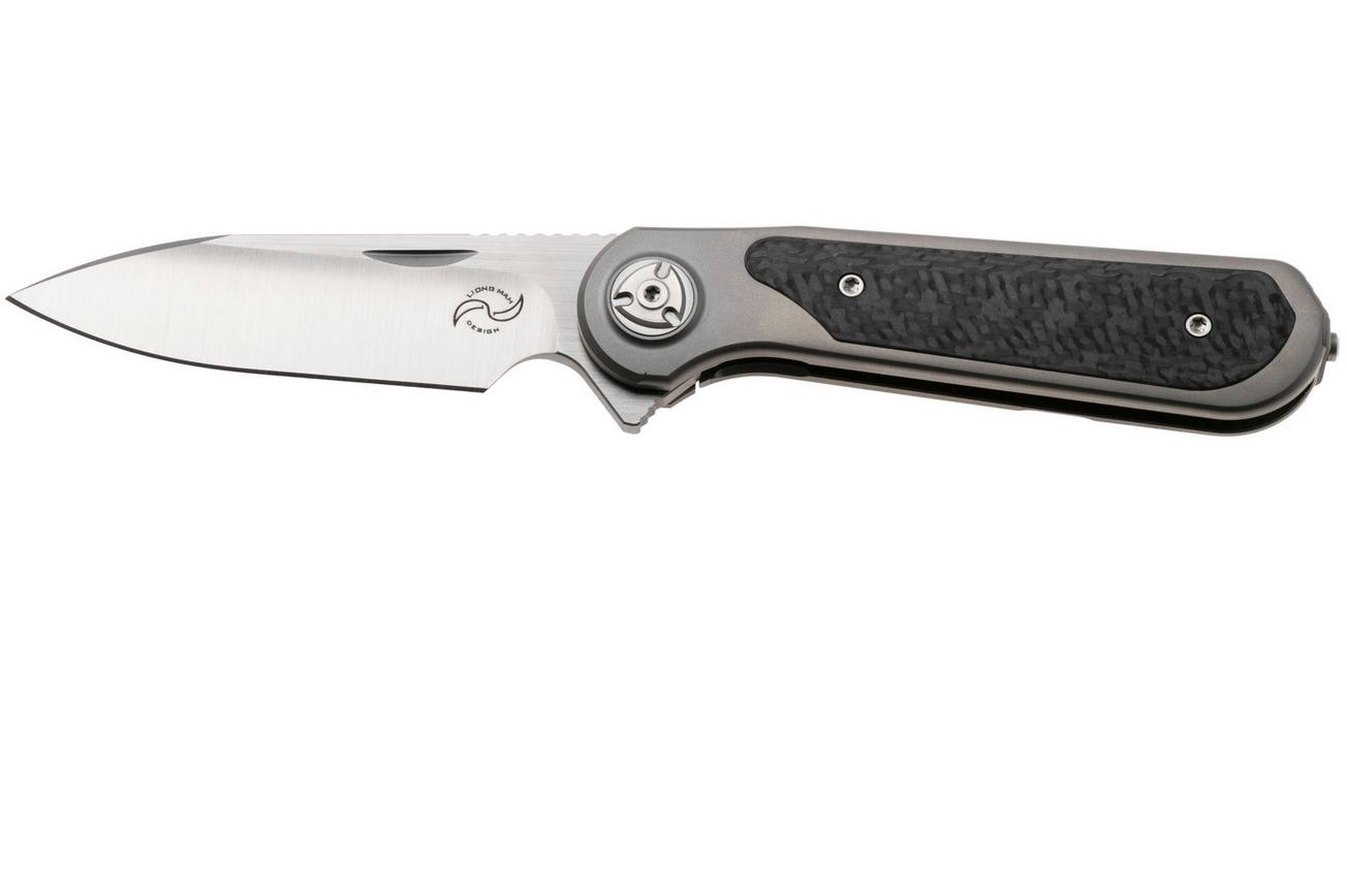 Liong Mah Zulu Carbonfiber zakmes