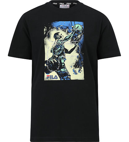 Fila T-Shirt - Illertissen - Schwarz m. Print
