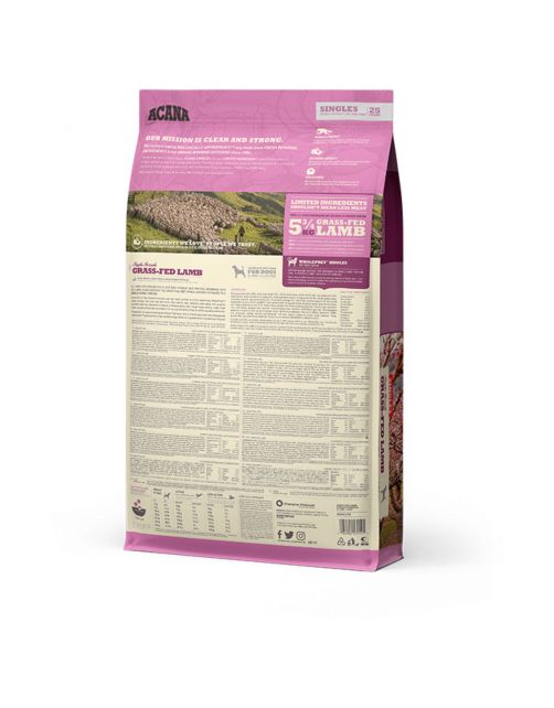 Acana Singles Grass-Fed Lamb Lam&Appel - Hondenvoer