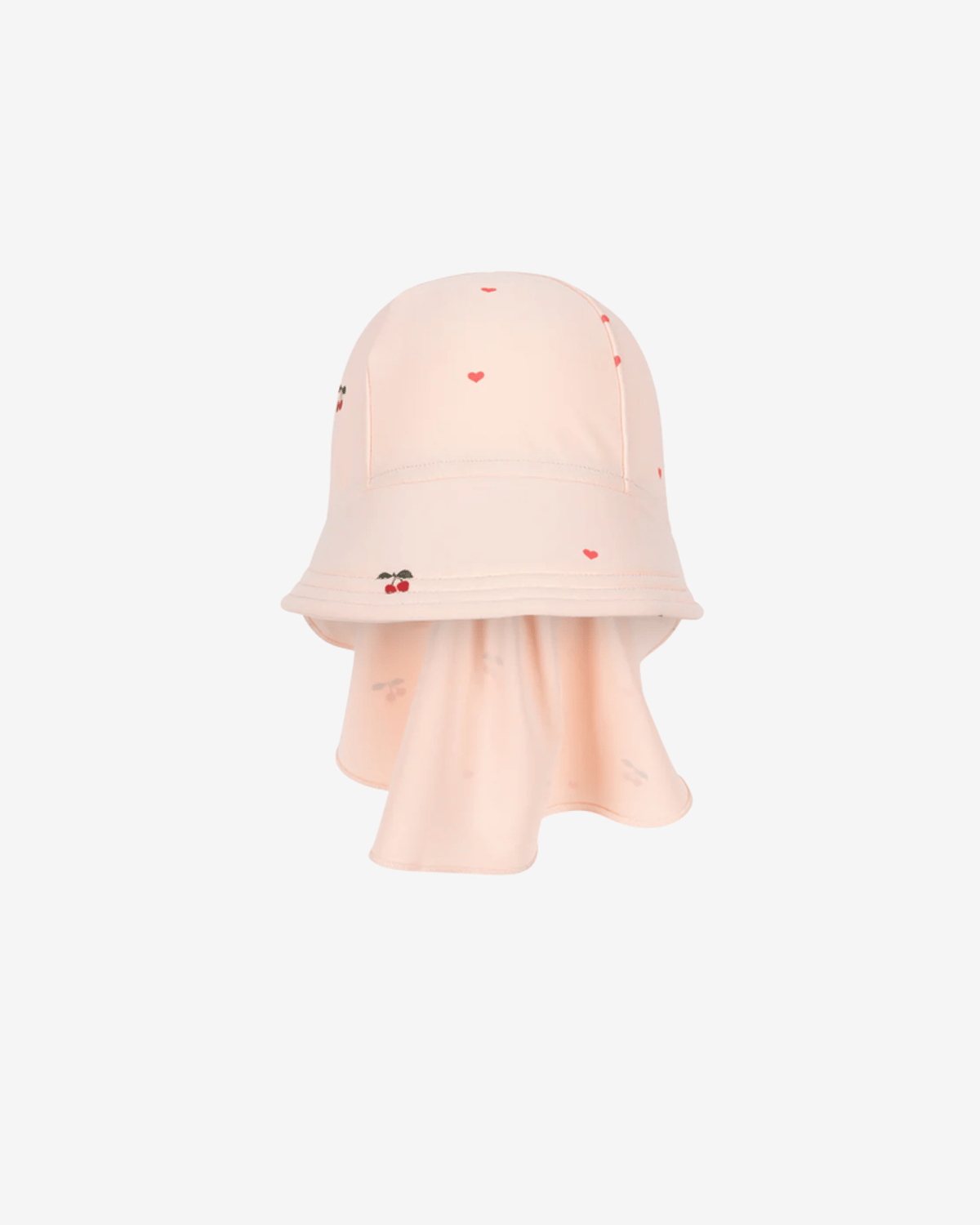 Badehatt M/ Nakkeskygge – UPF 50+ | Merle Frill Sun Hat cherry