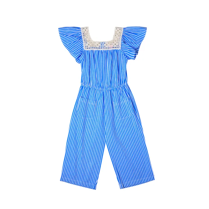 Kidsagogo Combinaison Pasquel Rayée | Bleu