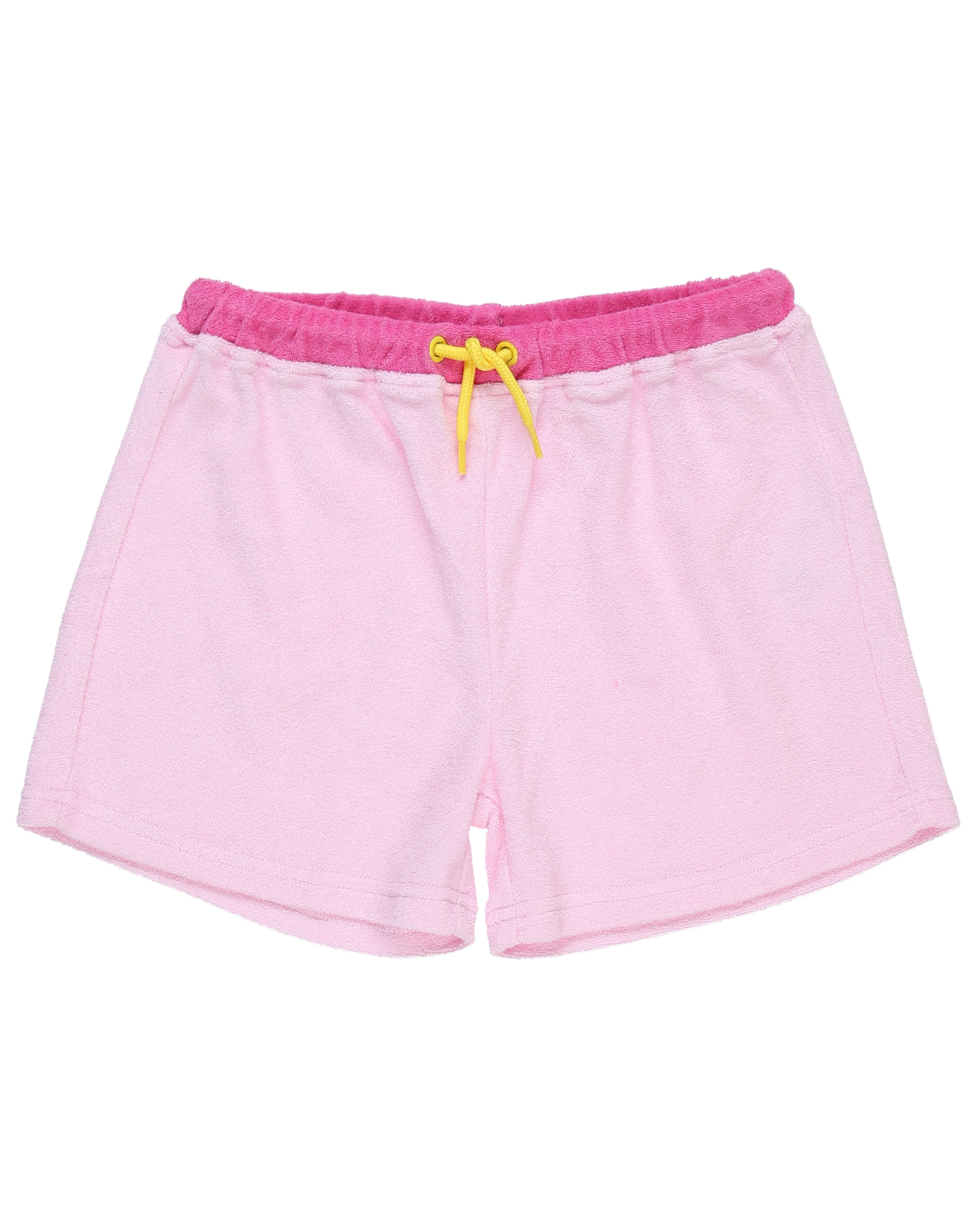 Frottee-T-Shirt ALOHA mit Shorts in pink
