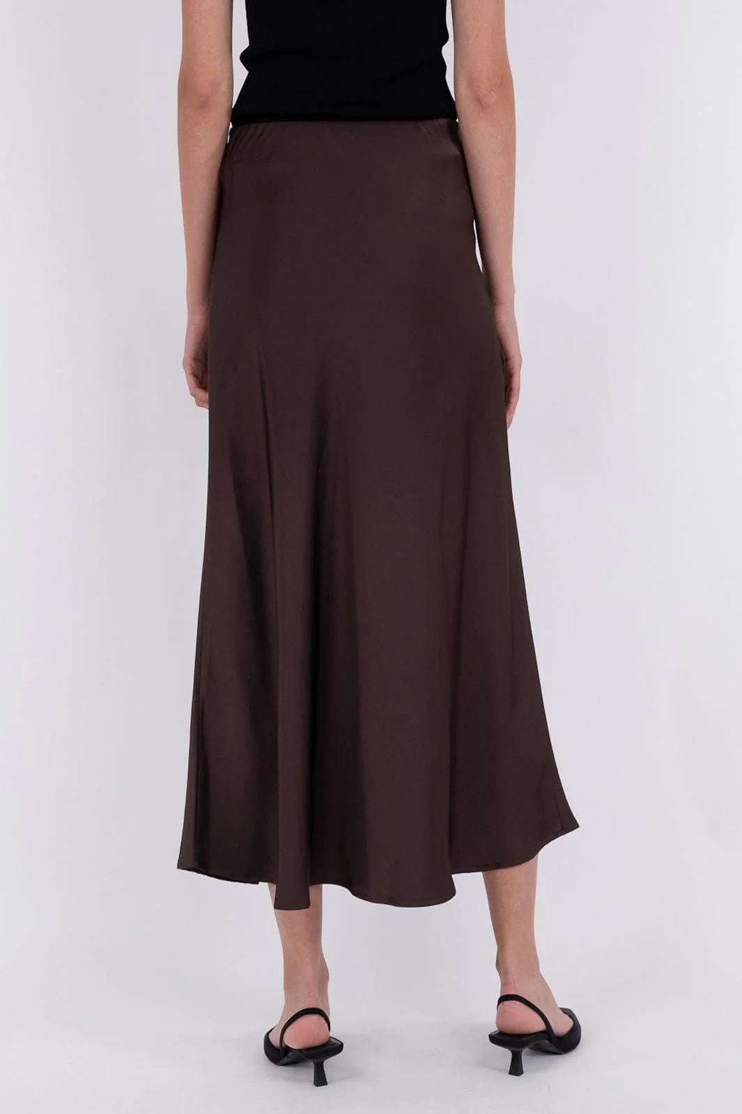 Neo Noir Bovary Skirt dark brown