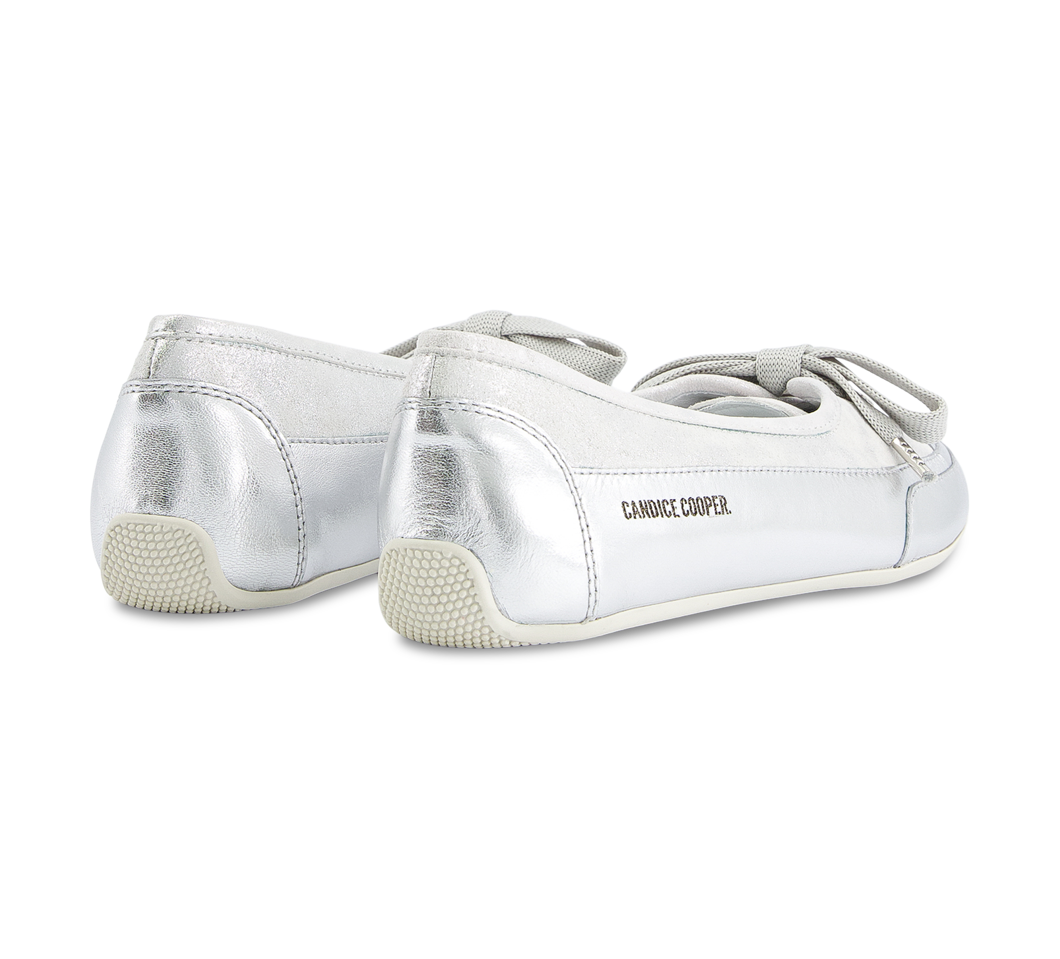 Candice Cooper Candy Bow - Ballerinas silber