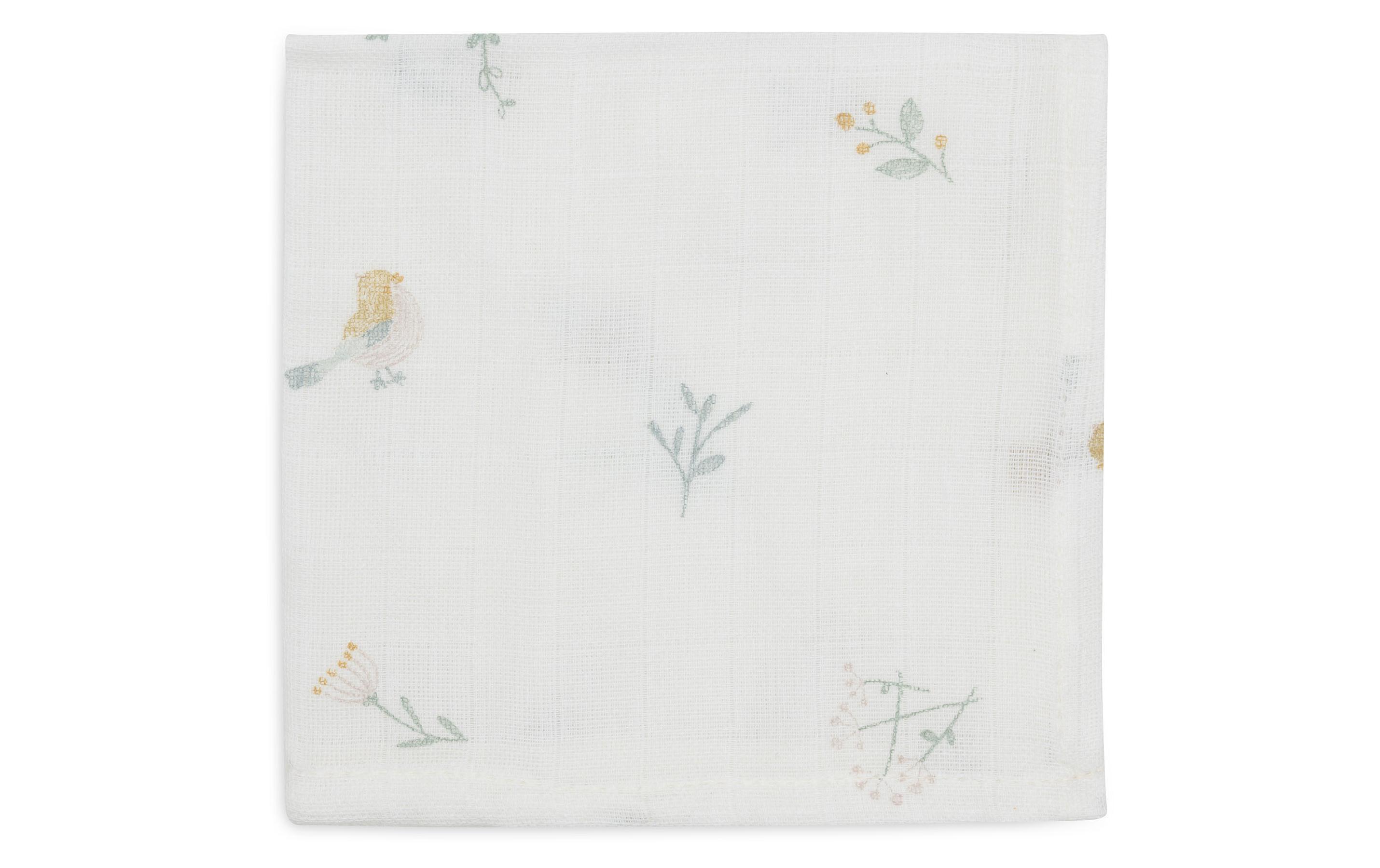 Mulltuch Nuscheli 3er Set Lovely Birds 31 cm x 31 cmMultifunktionale Spucktücher