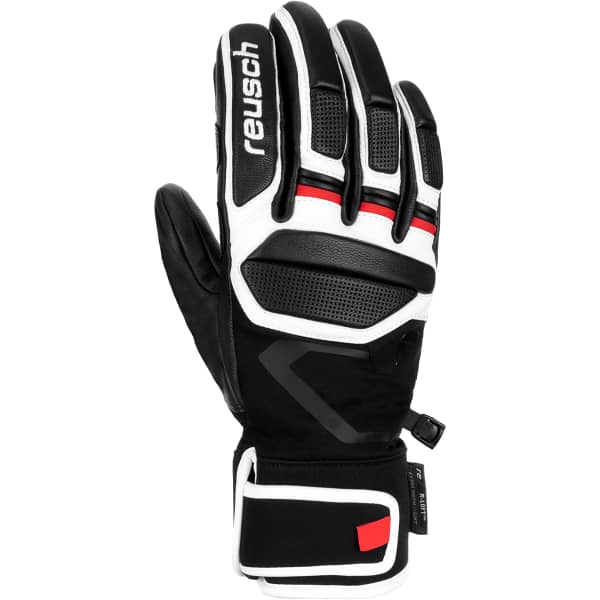 Gant de ski REUSCH PRO RC BLACK/WHITE/FIRE RED