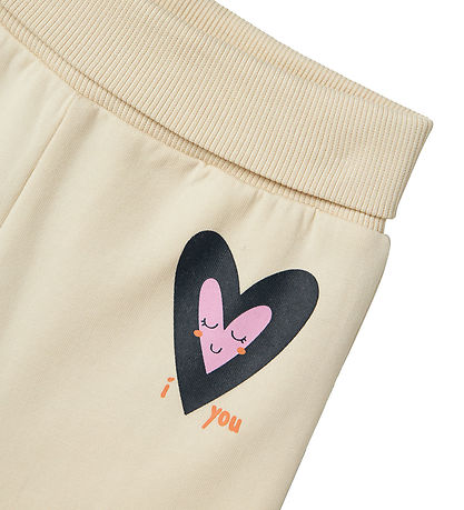Name It Jogginghosen - NbfVrille - Summer Sand/Heart