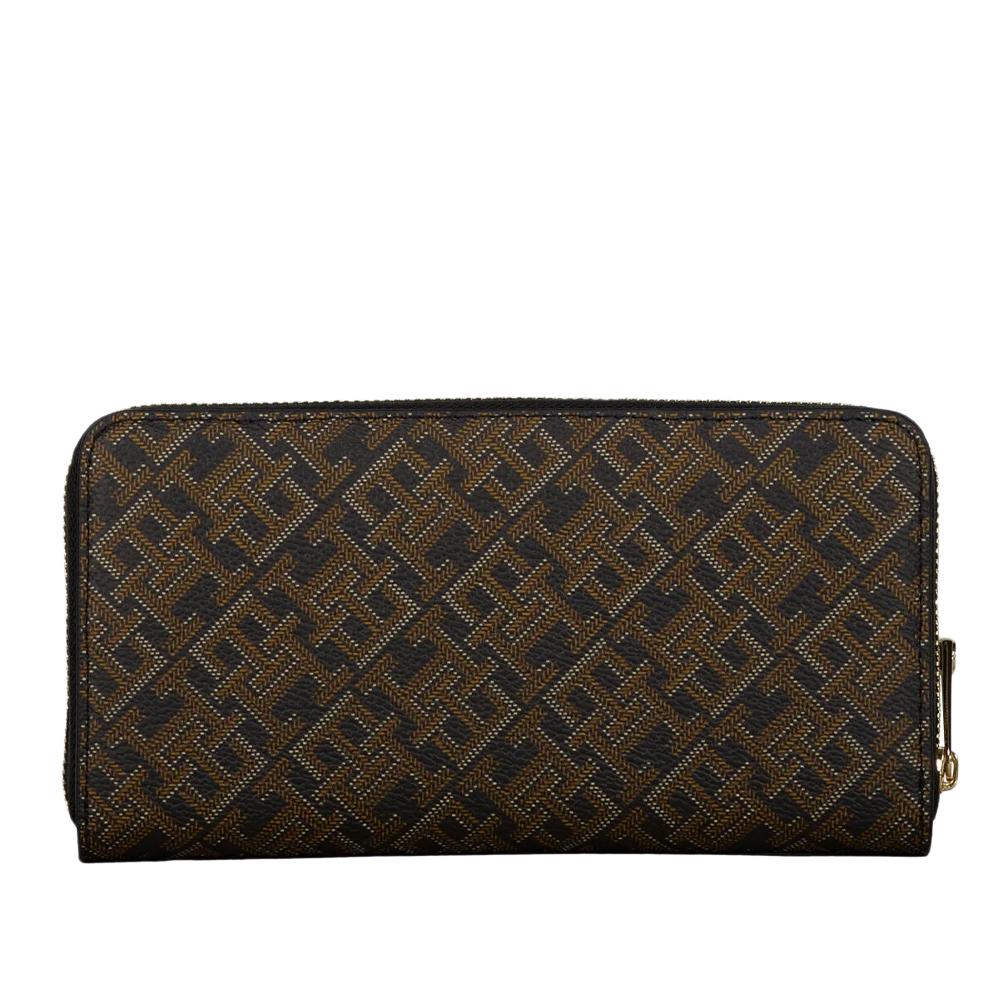 Tommy Hilfiger Portefeuille Marron Femme Tommy Hilfiger Mono