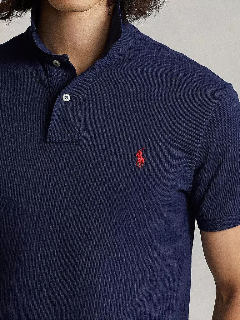 POLO RALPH LAUREN Poloshirt Custom Slim Fit  dunkelblau
