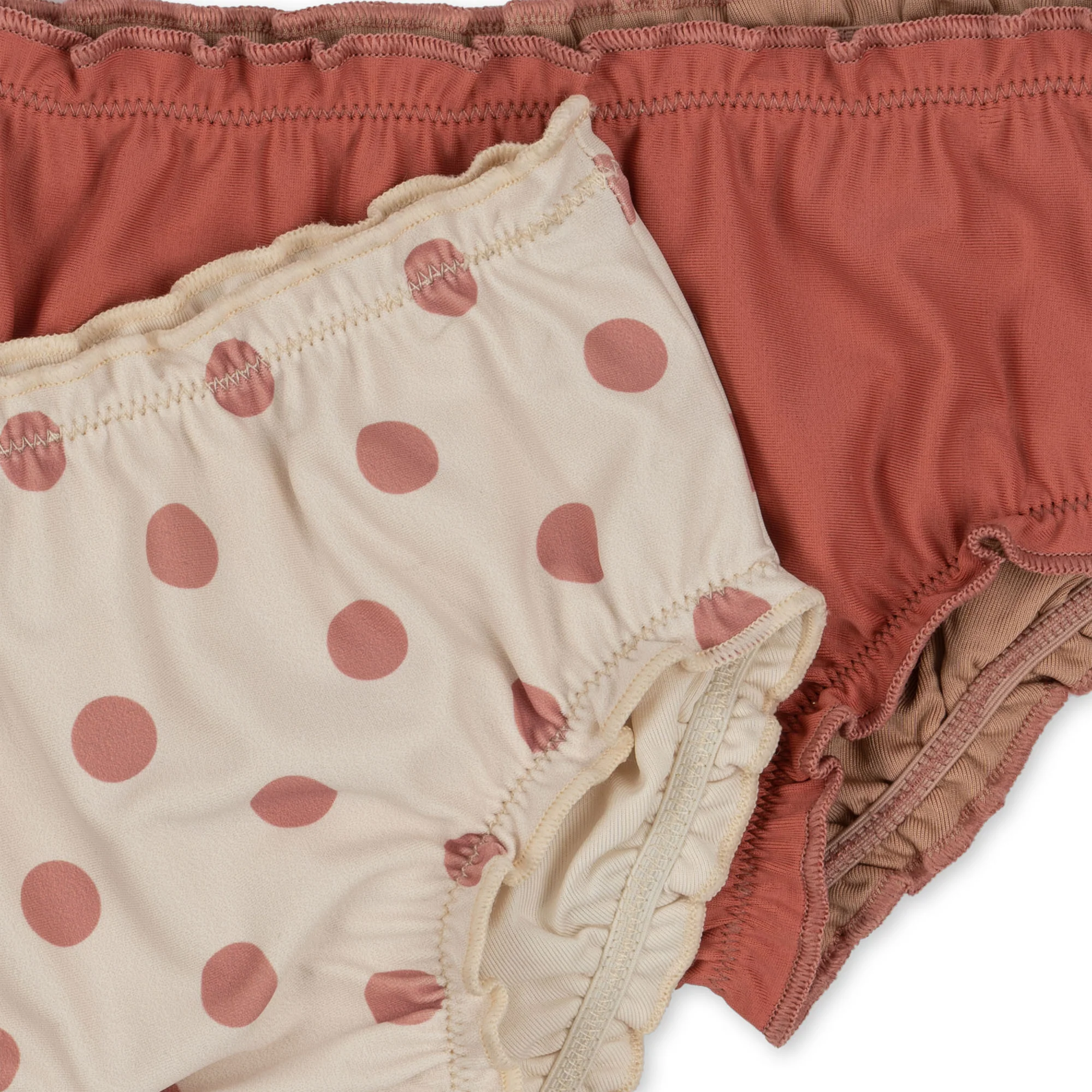 2 pak collette badebukser - DOT ROSE - 3M