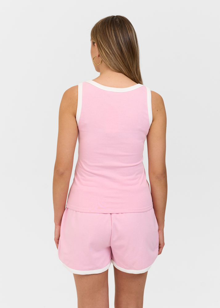 Jeanelle top lichtroze