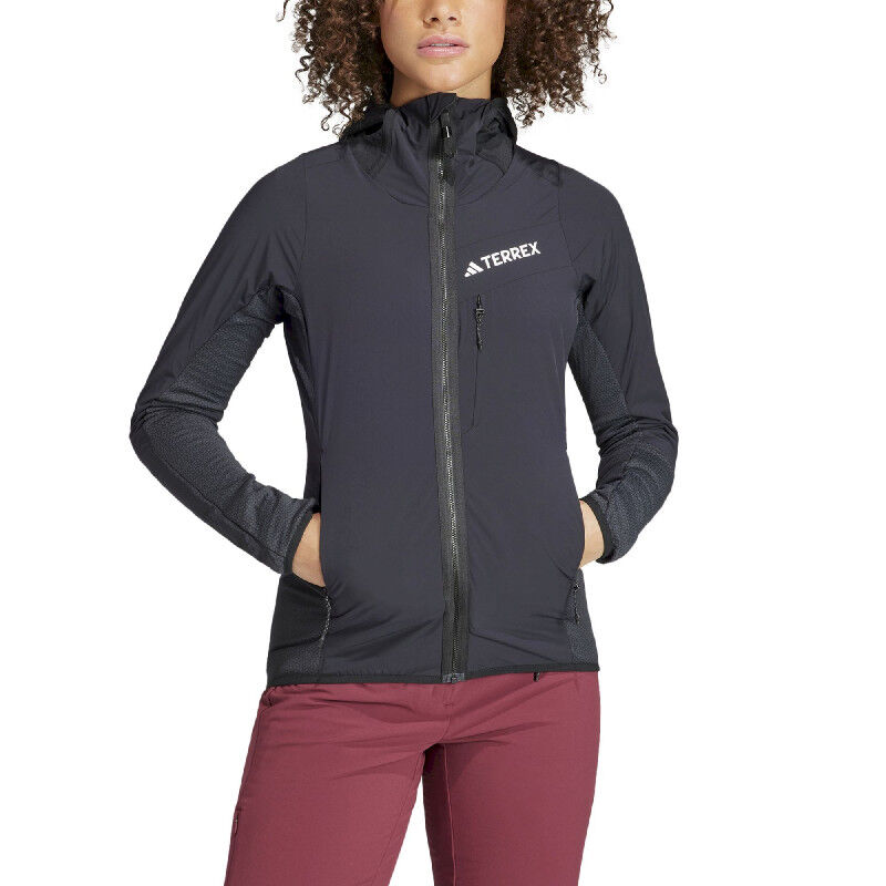 Terrex Fleece Wind Hooded Jacket - Polaire femme
