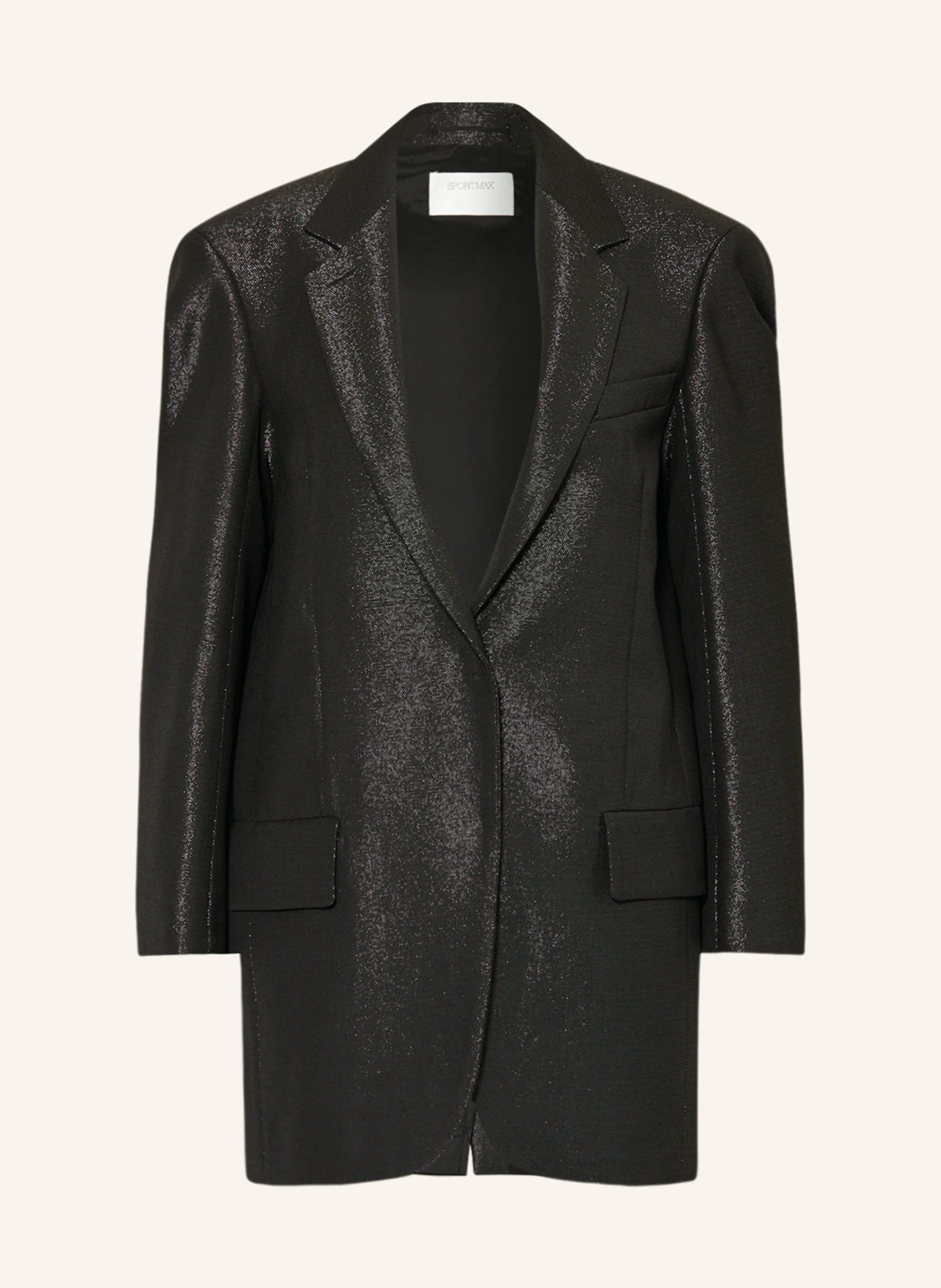 SPORTMAX Oversized-Blazer BAFFO mit Glitzergarn
