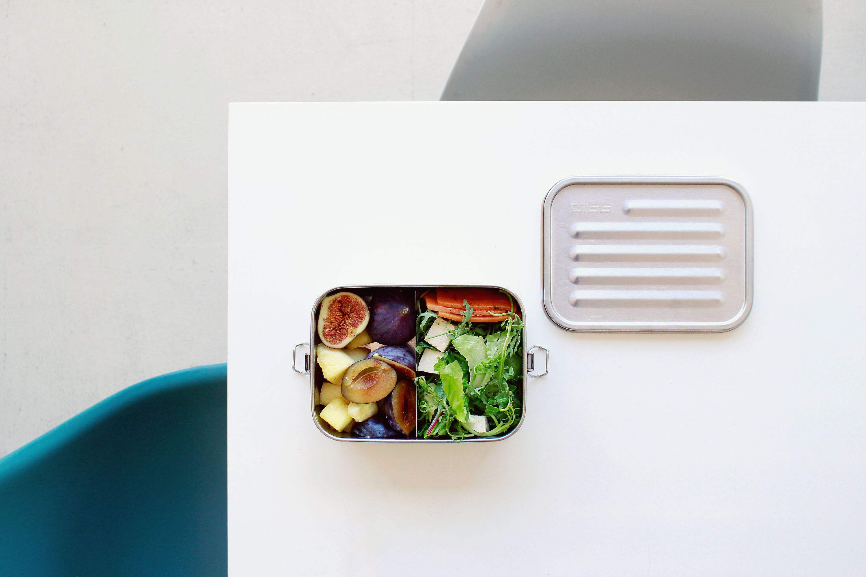 Sigg GEMSTONE Lunchbox - Anthrazit / B: 20.5 cm x T: 14.7 cm x H: 6.8 cm