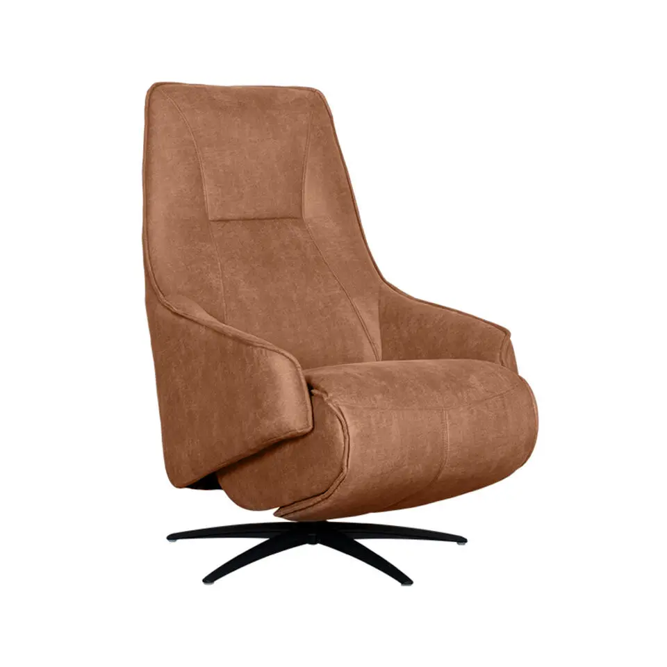 LABEL51 Fauteuil Odense - Cognac - Micro Suede