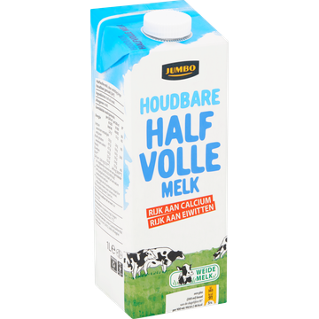 Jumbo Houdbare Halfvolle Melk 1 L