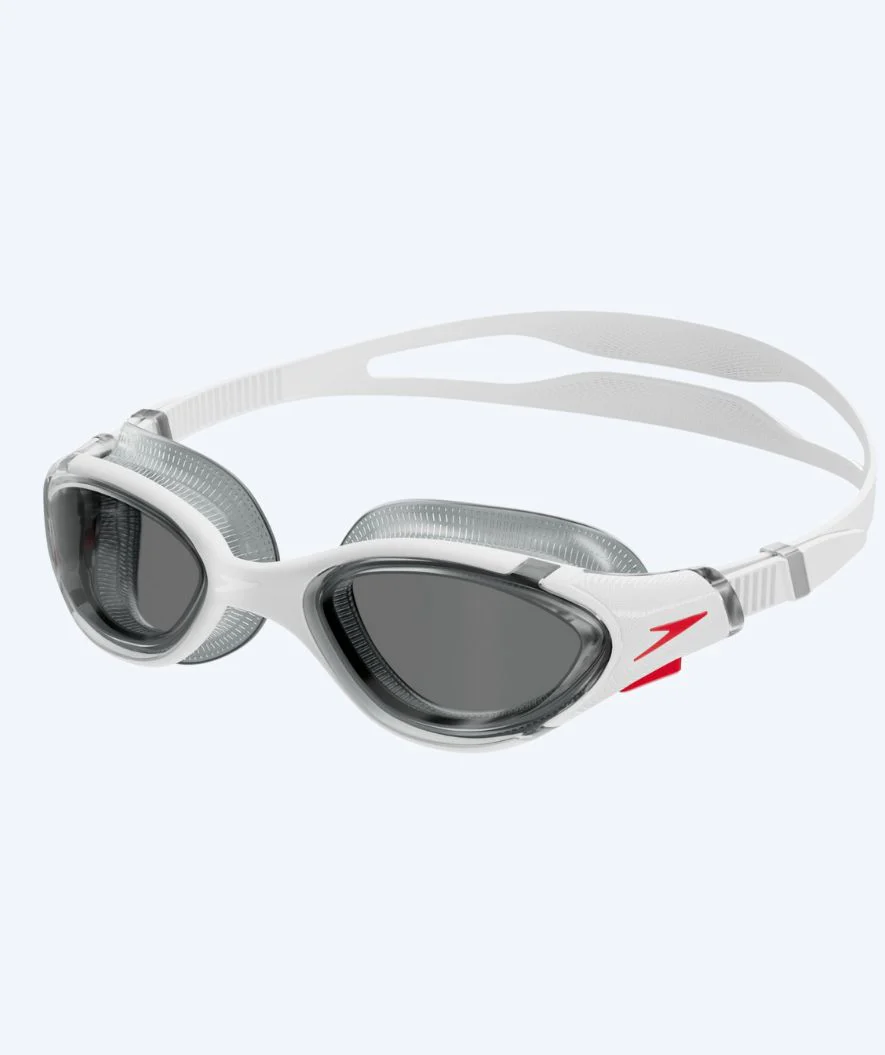 Speedo motions svømmebriller - Biofuse 2.0 - Hvid (Smoke linse)