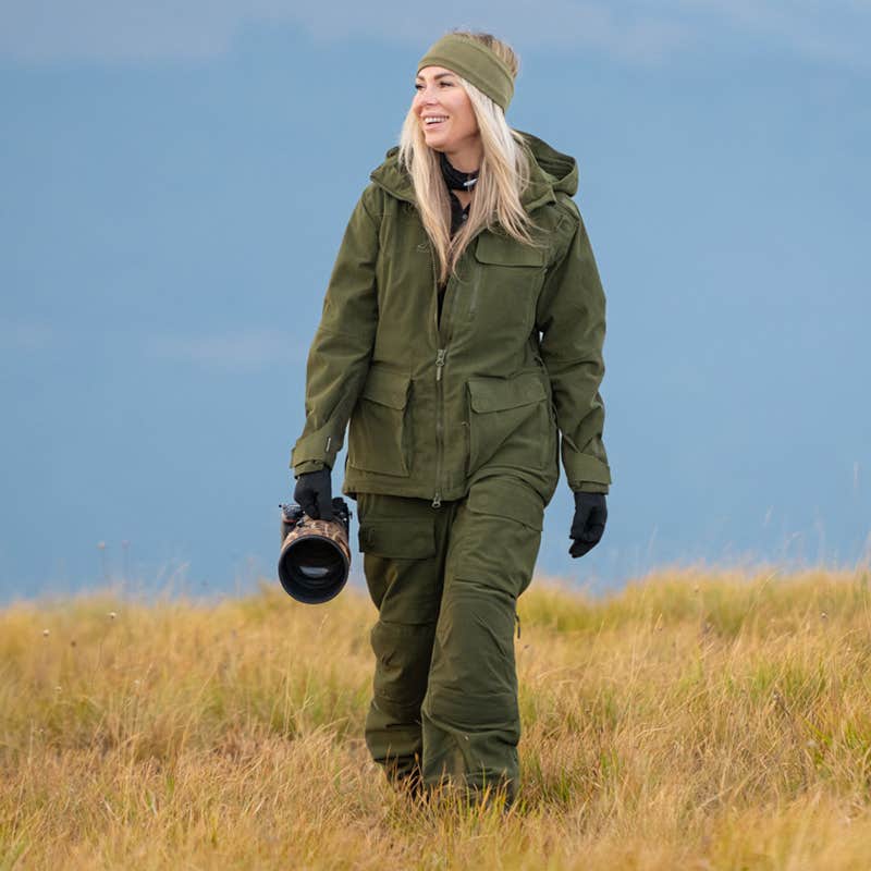 Trace Silent Pro 2L Jacket Dame Deep Depths