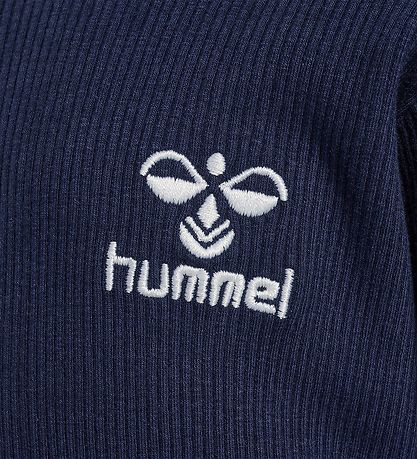 Hummel Bluse - Rib - hmlSami - Blåck Iris