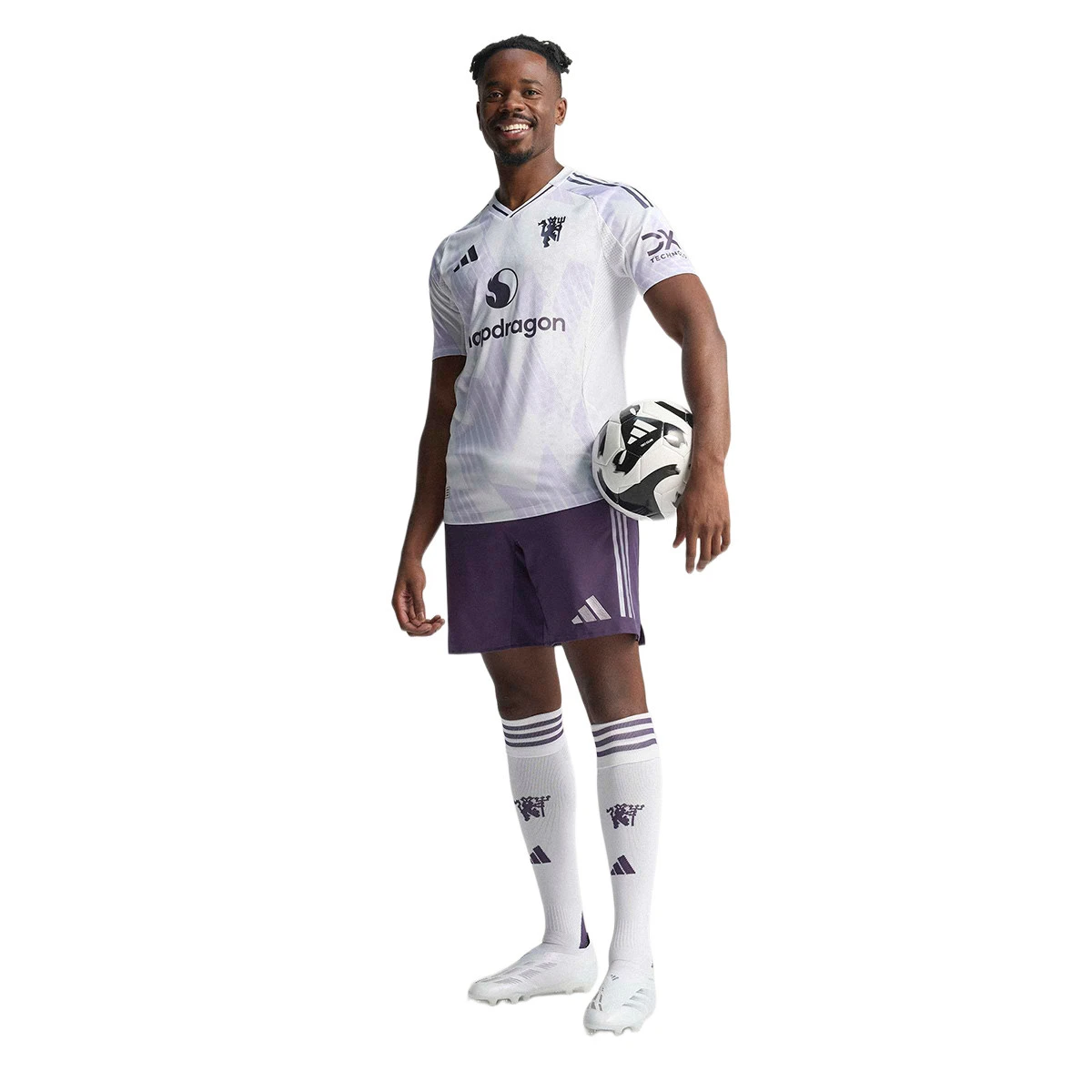 Camisola adidas Manchester United Segundo Equipamento Authentic 2025-2026